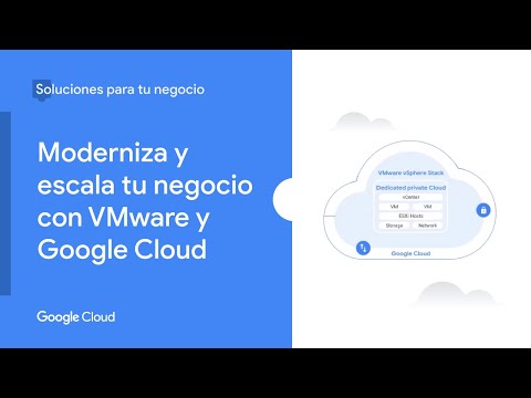 Moderniza y escala tu negocio con VMware y Google Cloud