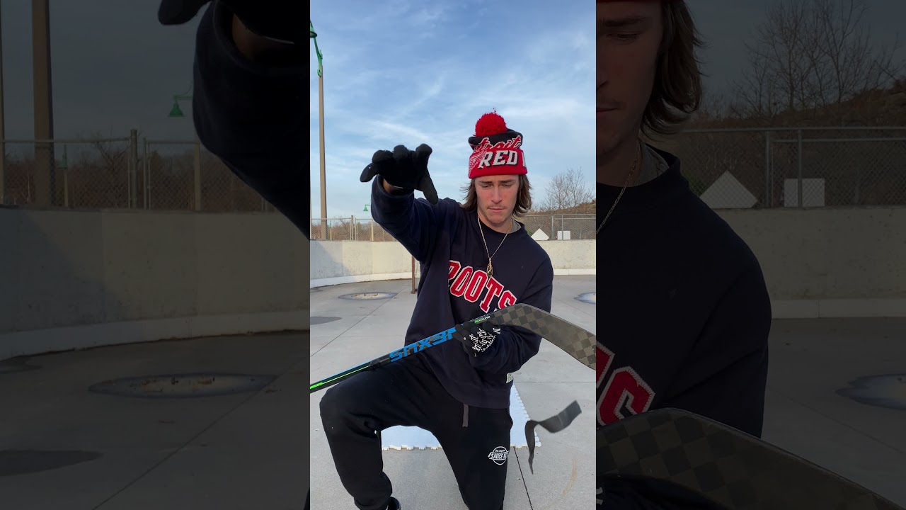 Как я заклеиваю свои шорты для хоккейной клюшки