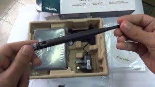 D-Link DAP-1360 Wireless N300 Access Point Unboxing