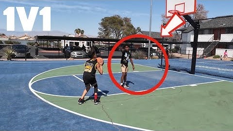 1V1 against RANDOM KID 🏀