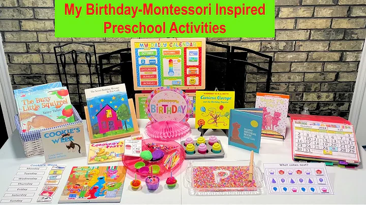 My Birthday -  Montessori Inspired Preschool Activ...