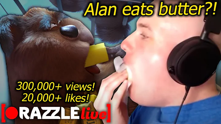 Alan eats an ENTIRE STICK OF BUTTER! (The Lorax)