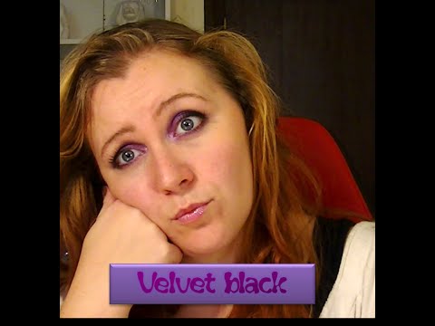 lookbook template {TUTO} #22 black velvet