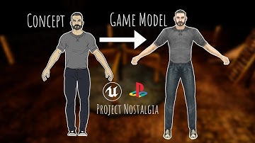UE4 PS1 Style Game - Character (UPDATE)