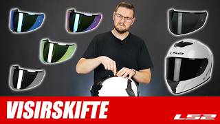 Skift Visir På Ls2 Rapid Iii