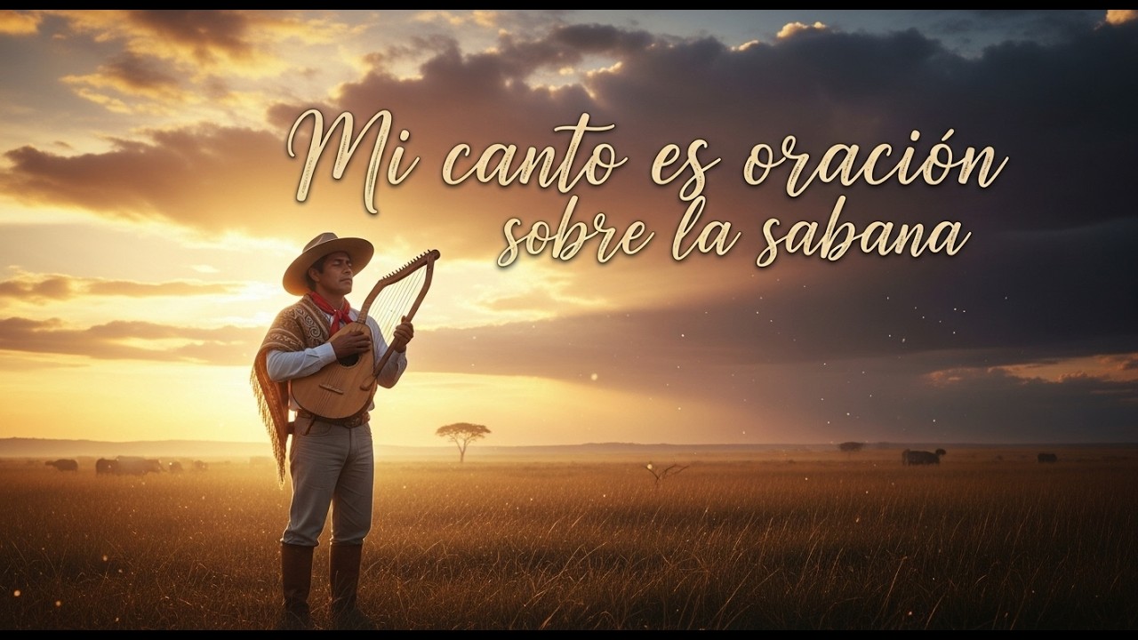 ✨🎶 MI CANTO ES ORACIÓN SOBRE LA SABANA 🎶✨