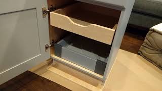 Sollera - drawers and roll out trays options