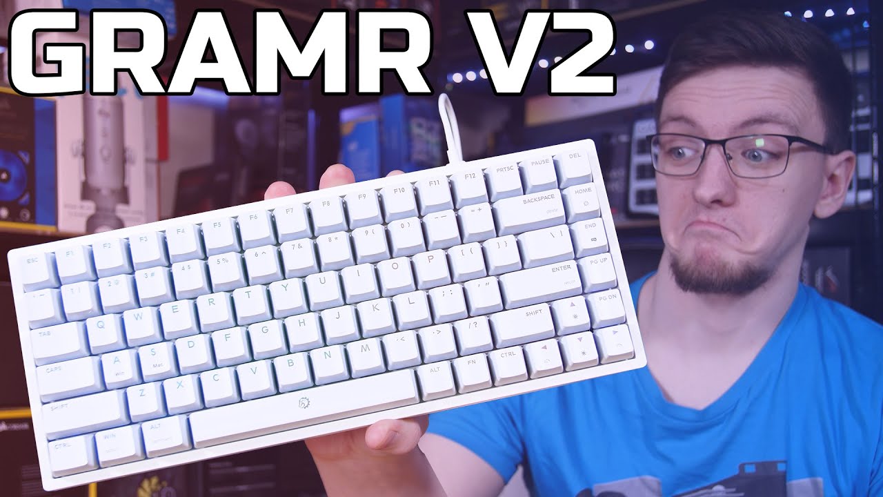 Drevo Gramr V2 Review - CHEAP 84 Key 75% Keyboard! - TechteamGB