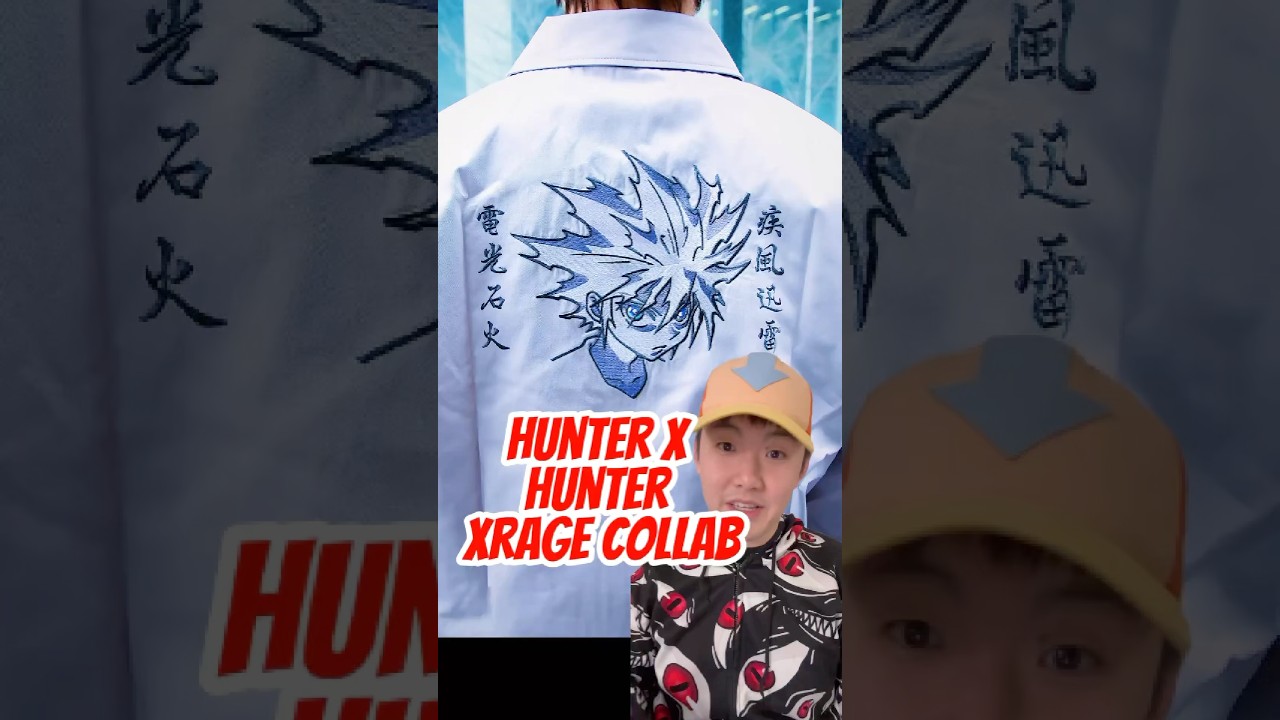 Hunter x Hunter XRAGE Apparel Collab #shorts #hunterxhunter