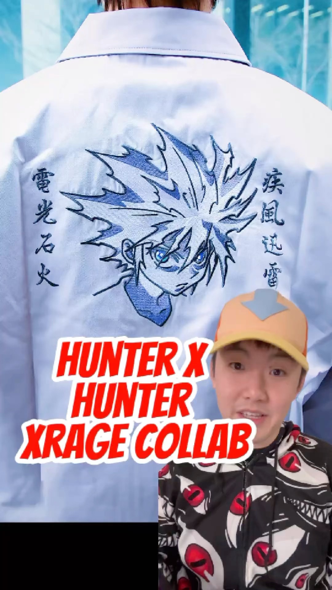 Hunter x Hunter XRAGE Apparel Collab #shorts #hunterxhunter