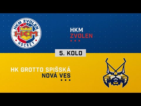 5.kolo semifinále HKM Zvolen - HK GROTTO Spišská Nová Ves HIGHLIGHTS