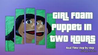LET'S MAKE FOAM PUPPET IN JUST 2 HOURS