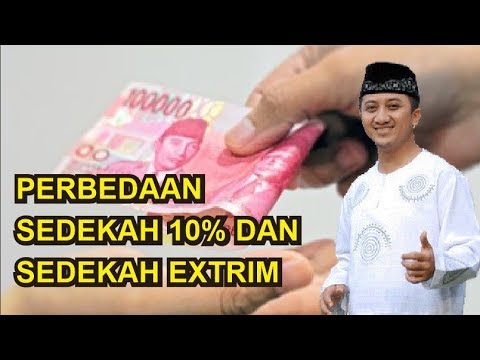 Perbedaan Sedekah 10 Persen Dan Sedekah Extrim Ceramah Ustad Yusuf Mansur Youtube