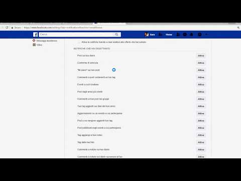 Video: Disattiva Le Notifiche E-mail