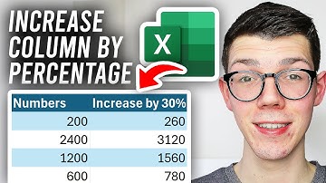 How To Increase Entire Column By Percentage In Excel - Full Guide