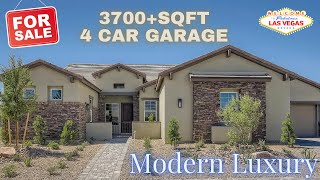 BRAND NEW Modern Luxury Home Tour: 4Bed, 4.5Bath, 3700sqft Single Story Home For Sale