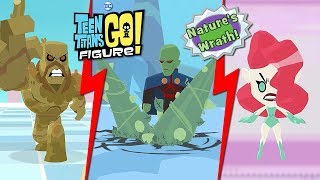 The Natures Wrath Team In Martian Tournament - Teen Titans Go Figure Gameplay