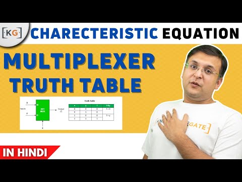 Multiplexer in hindi digital electronics 4 to 1 block diagram truth table  characteristic