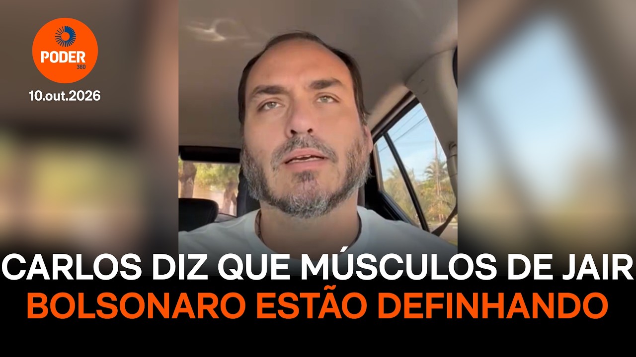 Carlos diz que Jair Bolsonaro está com “músculos mais frágeis”
