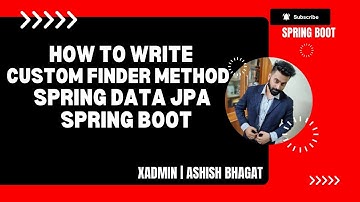 Custom Finder Method Of Spring Data JPA Repository | How to use Derived Query Method : Spring Boot