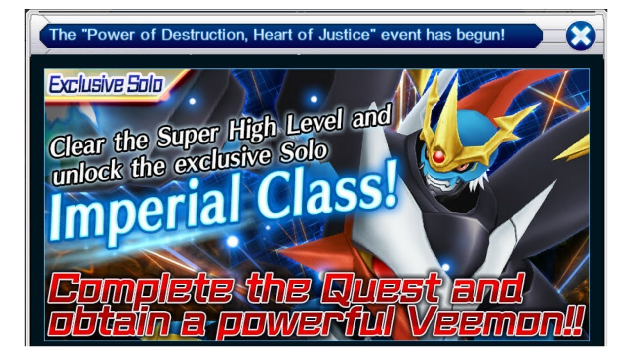 デジモンリンクス - インペリアルドラモンFM DM Digimon Links Imperialdramon FM DM Event 11/07/2017