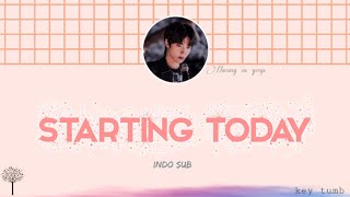 [Indo Sub] Hwang In Yeop (황인엽) - Starting Today 오늘부터 시작인걸 Lirik terjemahan (True Beauty OST)