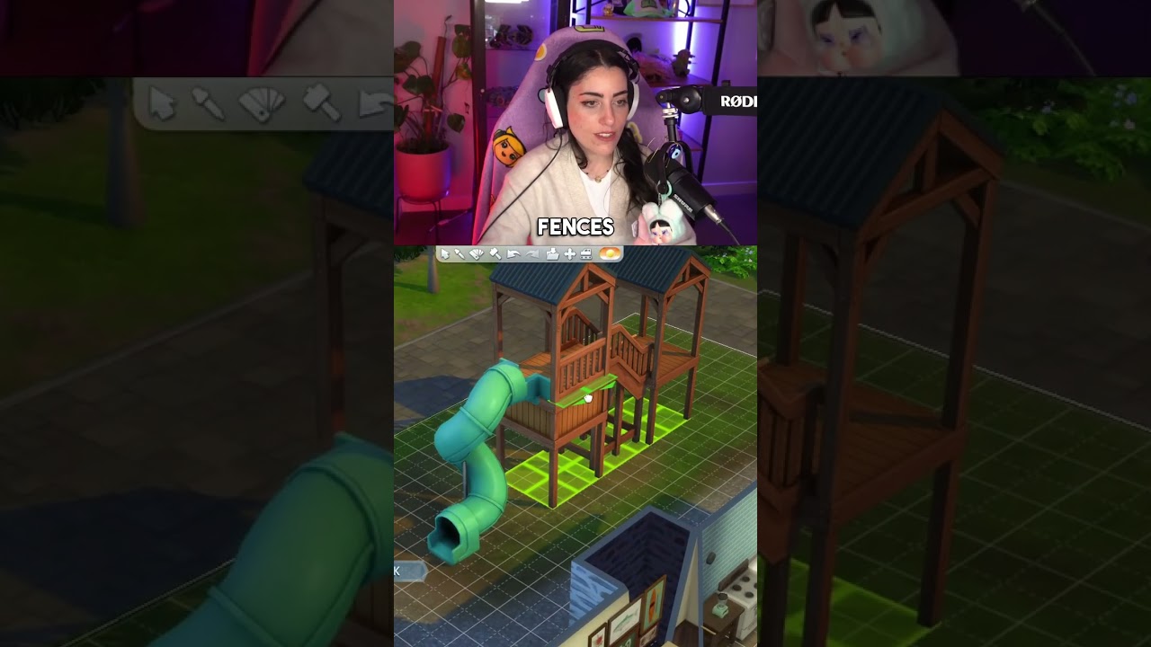 How to make customisable Playgrounds in the Sims 4 with Adventure Awaits #eapartner