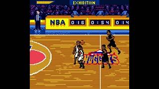 NBA Showtime NBA on NBC (Game Boy Color)- Trail Blazers vs. Nuggets 1/2