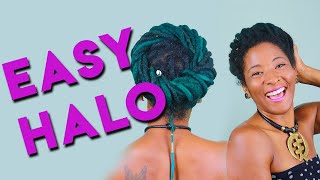 Halo Loc Style | NO RETWIST REQUIRED