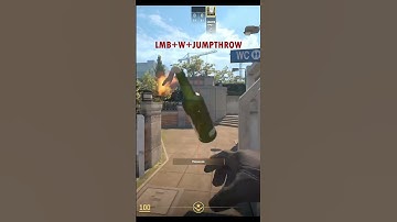 Молотов в яму на карте Overpass. Подписывайтесь, чтобы не пропускать новые ролики.  #cs2  #overpass