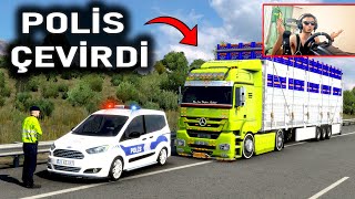 TIRLA CEZA YEDİM ! POLİS ÇEVİRDİ ETS 2 MOD LOGİTECH G29