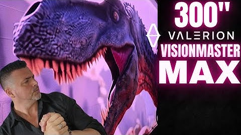 VALERION VISIONMASTER MAX And Thunderbeat Sound system.