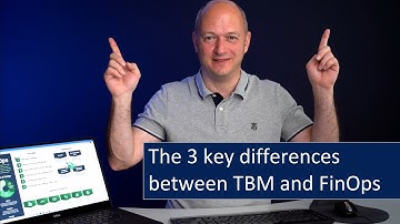 3 key differences between TBM and FinOps