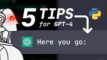 5 Tips For Using ChatGPT-4 In Python