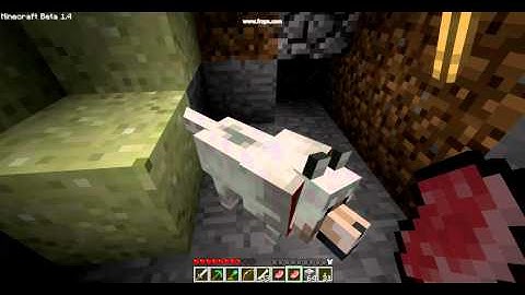 Minecraft 1.4 Beta Update Wolves!