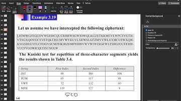 CYS 232 - Ch 03 - Kasiski test to Break Vigenere Cipher