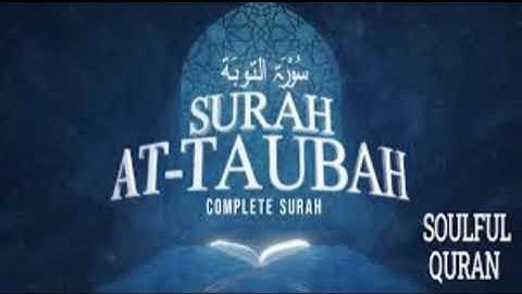 Surah At-Tawba سورة التوبة | This will TOUCH your HEART إن شاء الله | Iqbal Islamic Studio