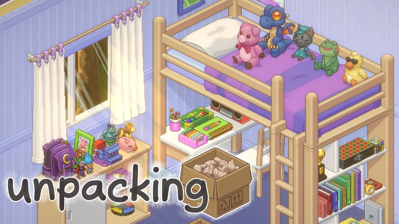 知らない人んちの「荷ほどき」を手伝おう｜Unpacking