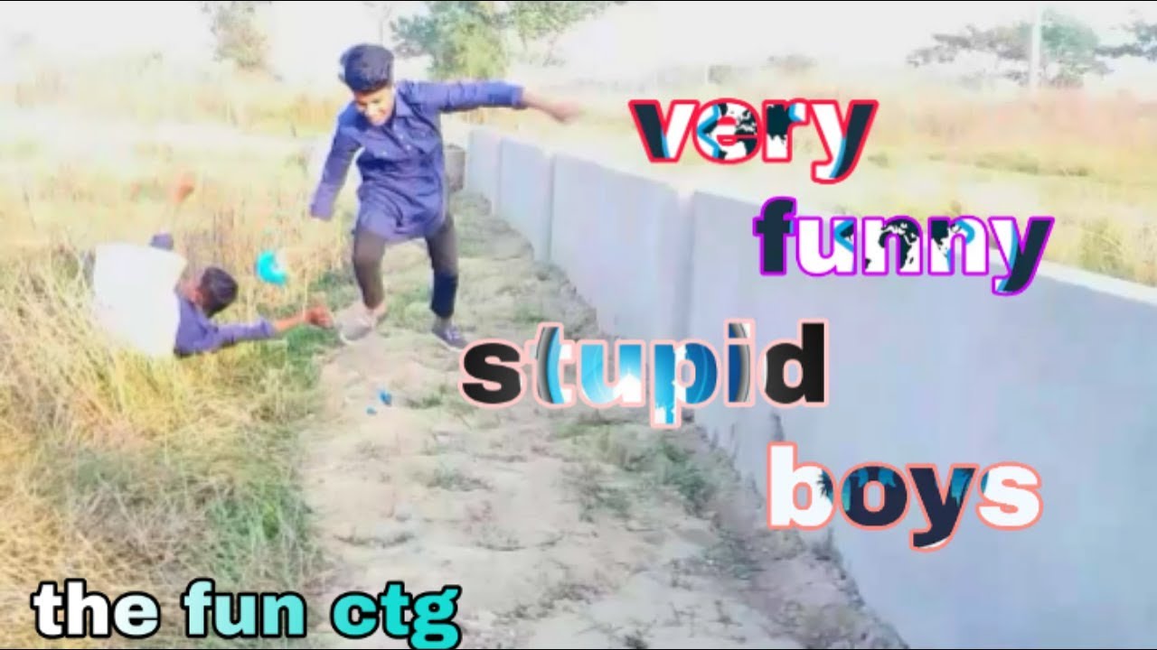 Very funny stupid boys new comedy video 2020 Episode 2 by the fun ctg