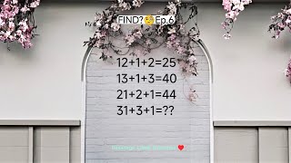 Find? Ep.6#maths#brainteaser#iqtest#mathchallenge#video