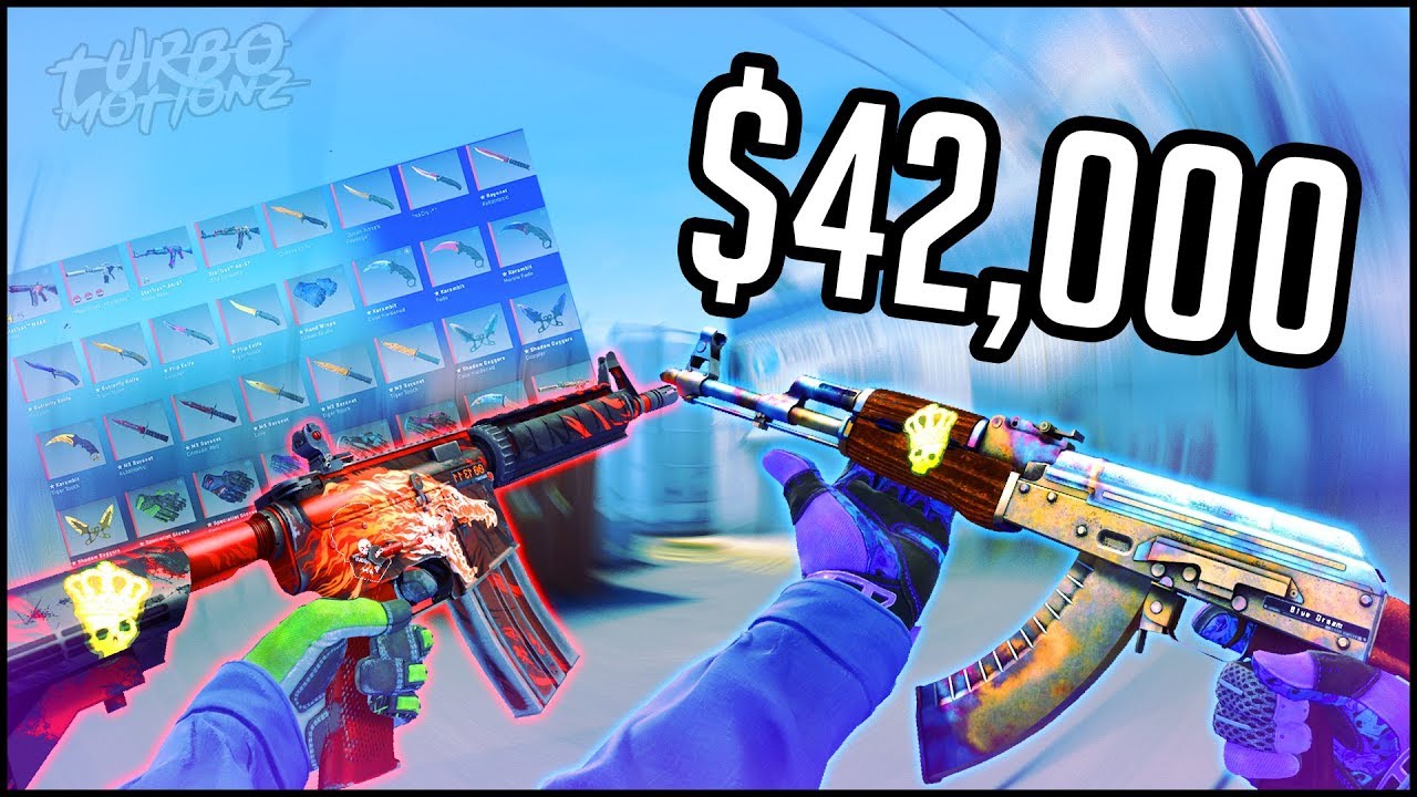 CS:GO - INSANE GOD Tier Inventory Showcase ($42,000+) - YouTube