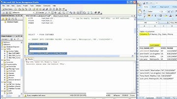 SQL Basics in 30 Minutes Part 2 Create Tables and Variables and more