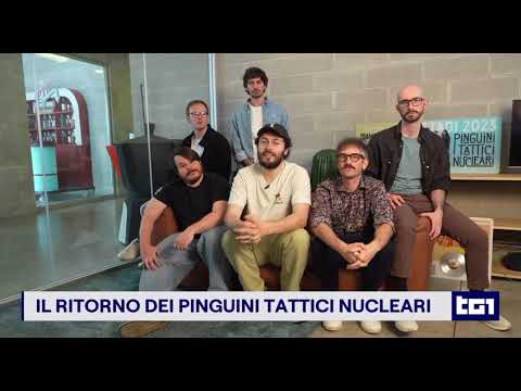 Video Anteprima Tg1: il nuovo singolo dei Pinguini Tattici Nucleari