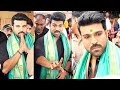 Ram Charan visits Siddhi Vinayaka temple