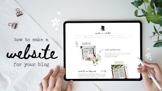 How to create a blog // my blog is finally up!