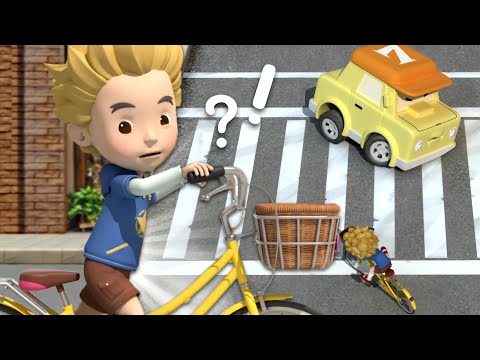Riding a <strong>Bicycle</strong> with a Friend│Robocar POLI <strong>Best</strong> Traffic Safety Seris🚔│Kids Cartoons│Robocar POLI TV
