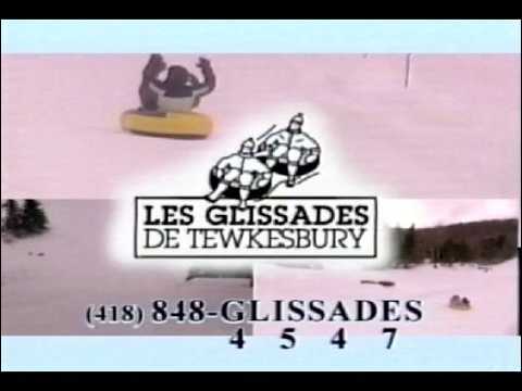 publicité Les Glissades de Tewkesbury 2002
