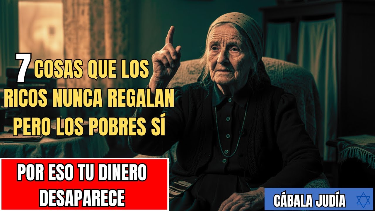 Si Quieres Tener Éxito, No Regales Estas 7 Cosas o Tu Dinero Desaparecerá | Cábala Judía