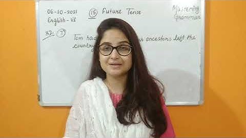 CLASS VI ENGLISH 06-10-2021 BY MS. SHWETA SHUKLA