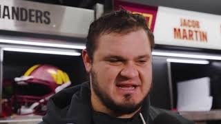 Commanders Nick Allegretti Spills Beans on '6-7' Meme Inside Washington Locker Room Before Eagles